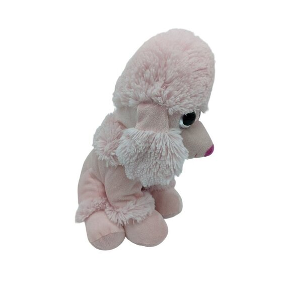 Goffa Pink Poodle  dog plush stuffed animal  toy 12" - Picture 3 of 8